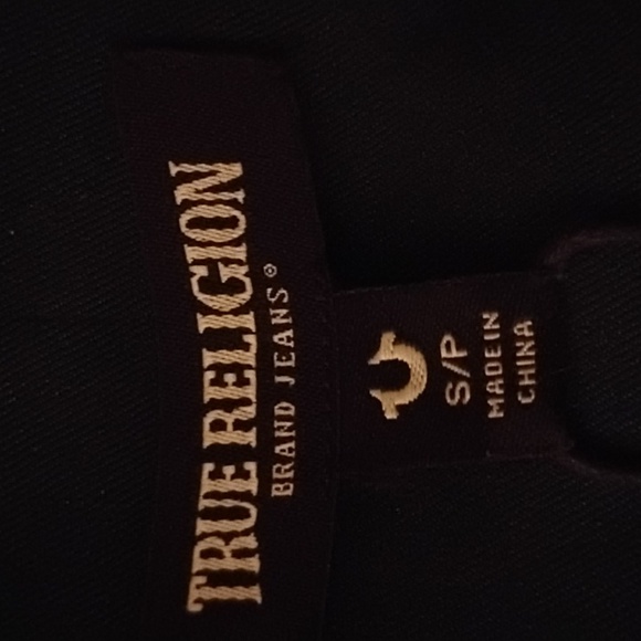 NWT True Religion denim top - Picture 3 of 8